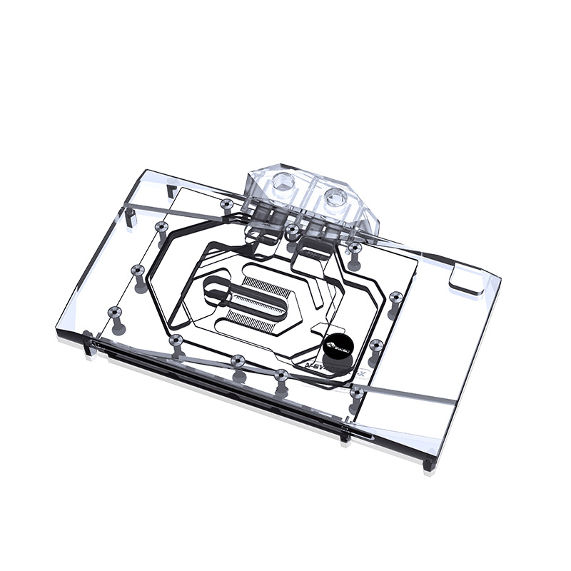 Rtx 4090 Water Block Full Cover - Pendingin Air Penutup Penuh Bykski untuk