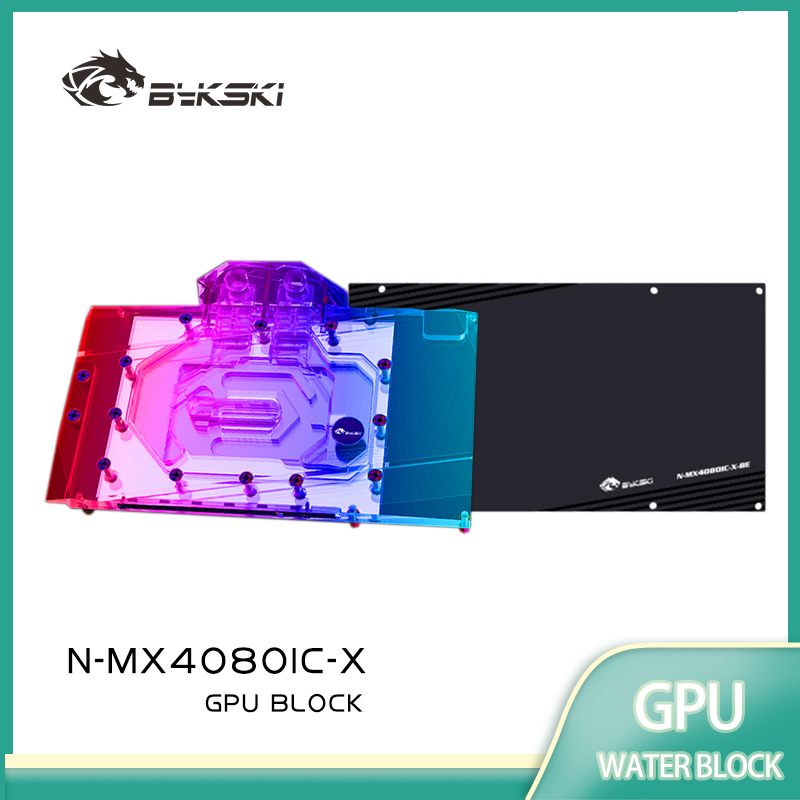 Rtx 4080 Water Cooling Block - Blok GPU Bykski untuk MAXSUN RTX