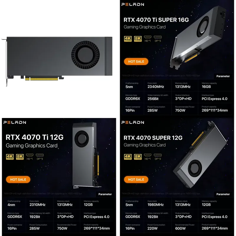 Rtx 4070 Ti Super 16Gb - Penjualan Panas Kartu Grafis Geforce RTX