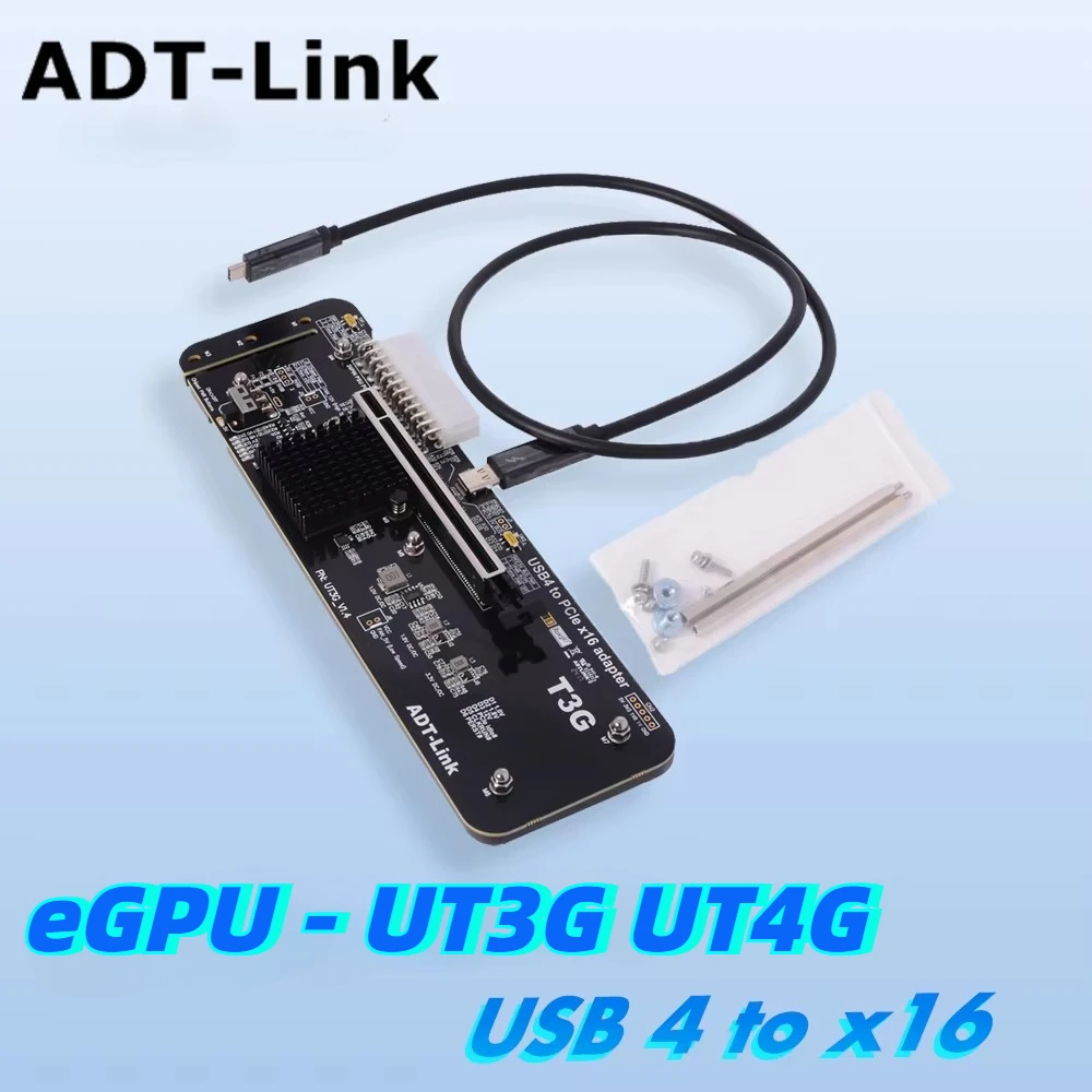 Gpu External Dock Egpu Thunderbolt 4 - Kartu grafis eksternal UT4G, USB4 ke