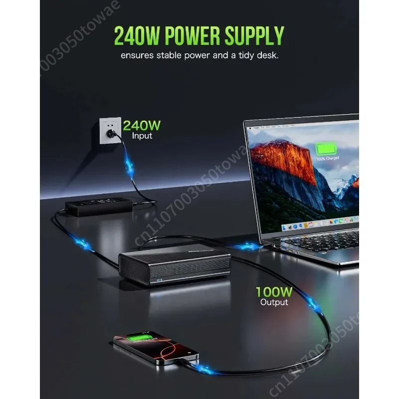 Oculink Gpu Dock Station - Stasiun Docking GPU Eksternal OcuLink USB4