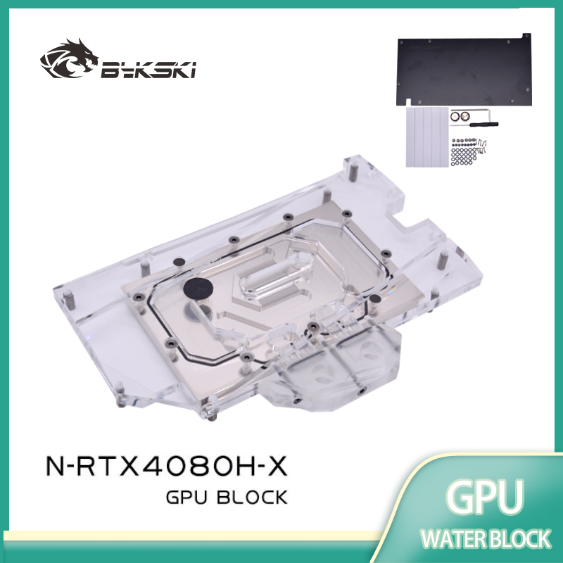 Rtx 4080 Water Cooling Block - Bykski N-RTX4080H-X Blok GPU Digunakan untuk