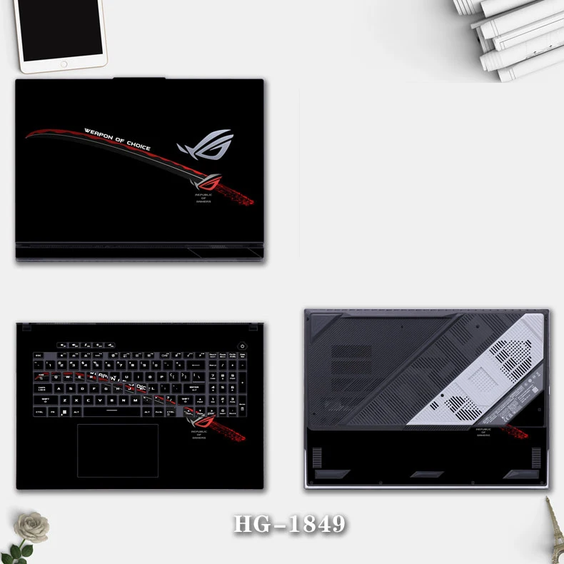 Rtx 3090 24Gb Gddr6X - Stiker Laptop Fashion untuk ASUS ROG