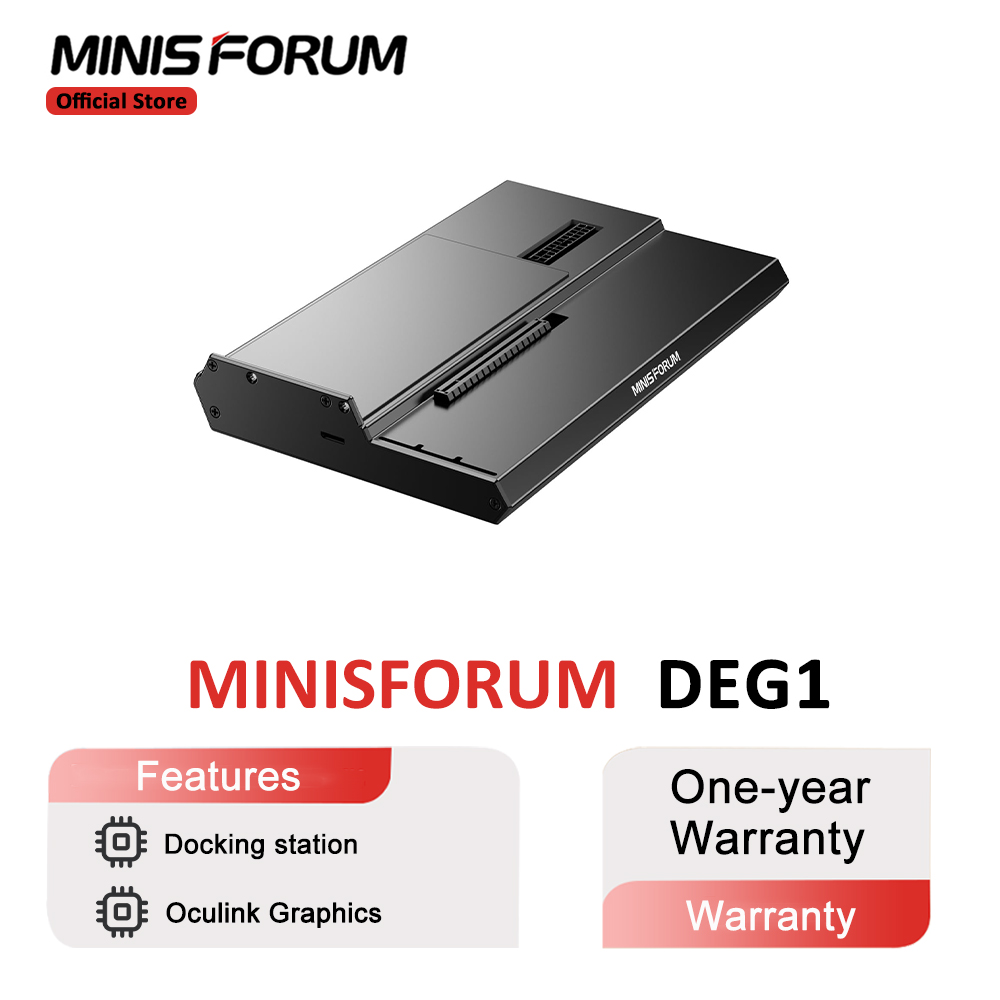Oculink Gpu Dock Station - MINISFORUM stasiun Dok GPU eksternal DEG1,