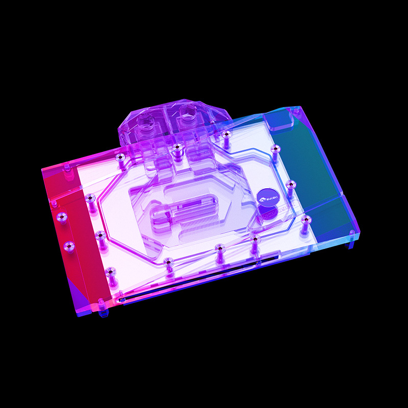 Rtx 4090 Water Block Full Cover - Pendingin Air Bykski Digunakan untuk INNO3D