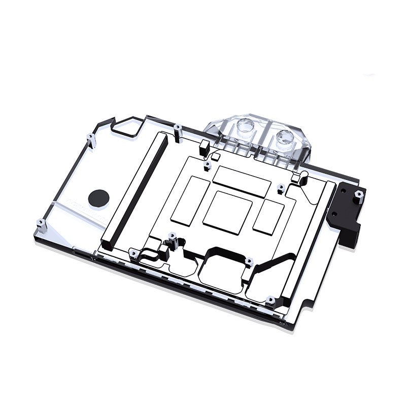 Rtx 4080 Water Cooling Block - Pendingin Air GPU Bykski Untuk ASUS