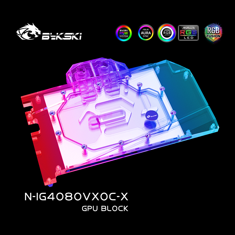 Rtx 4080 Water Cooling Block - Blok Air Bykski untuk Kartu GPU