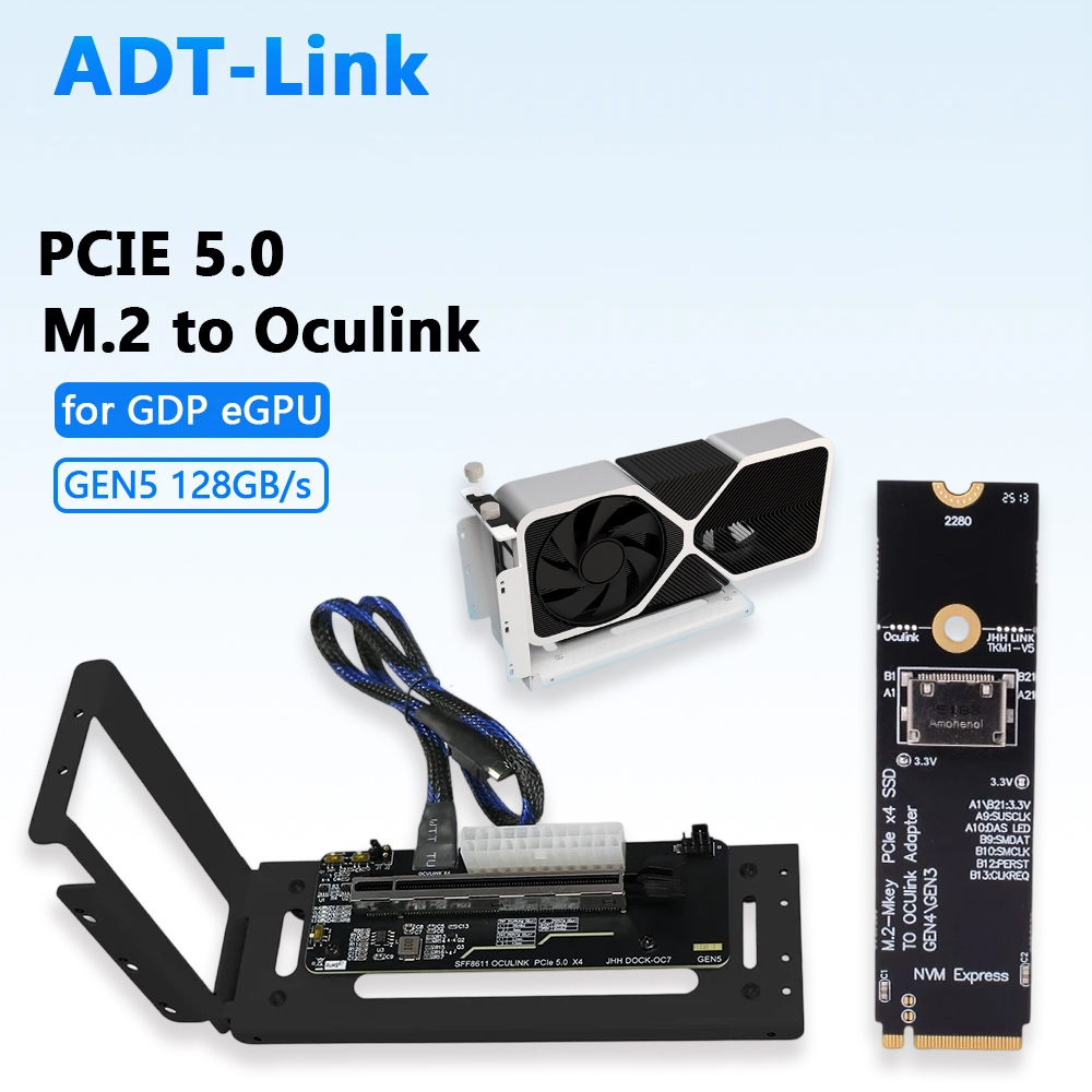 OCuLink EGPU Dock PCIe 5.0 X4  - Oculink Gpu Dock Station ulasan dan harga