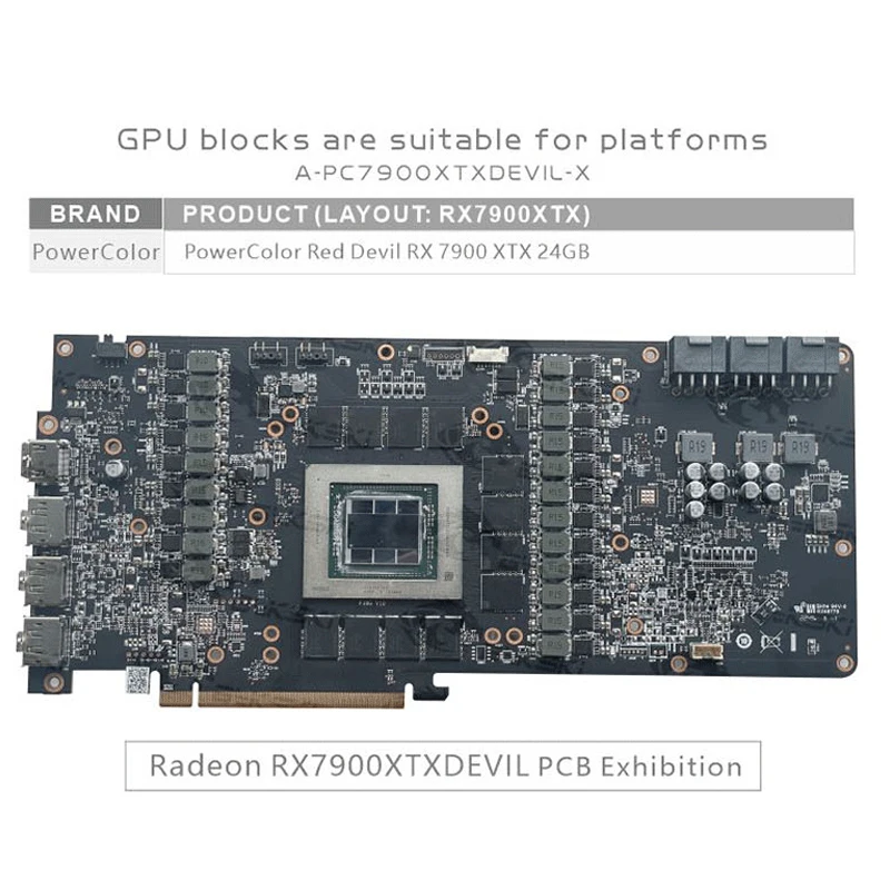 Bykski A-PC7900XTXDEVIL-X GPU  - Rx 7900 Xtx 24Gb ulasan dan harga