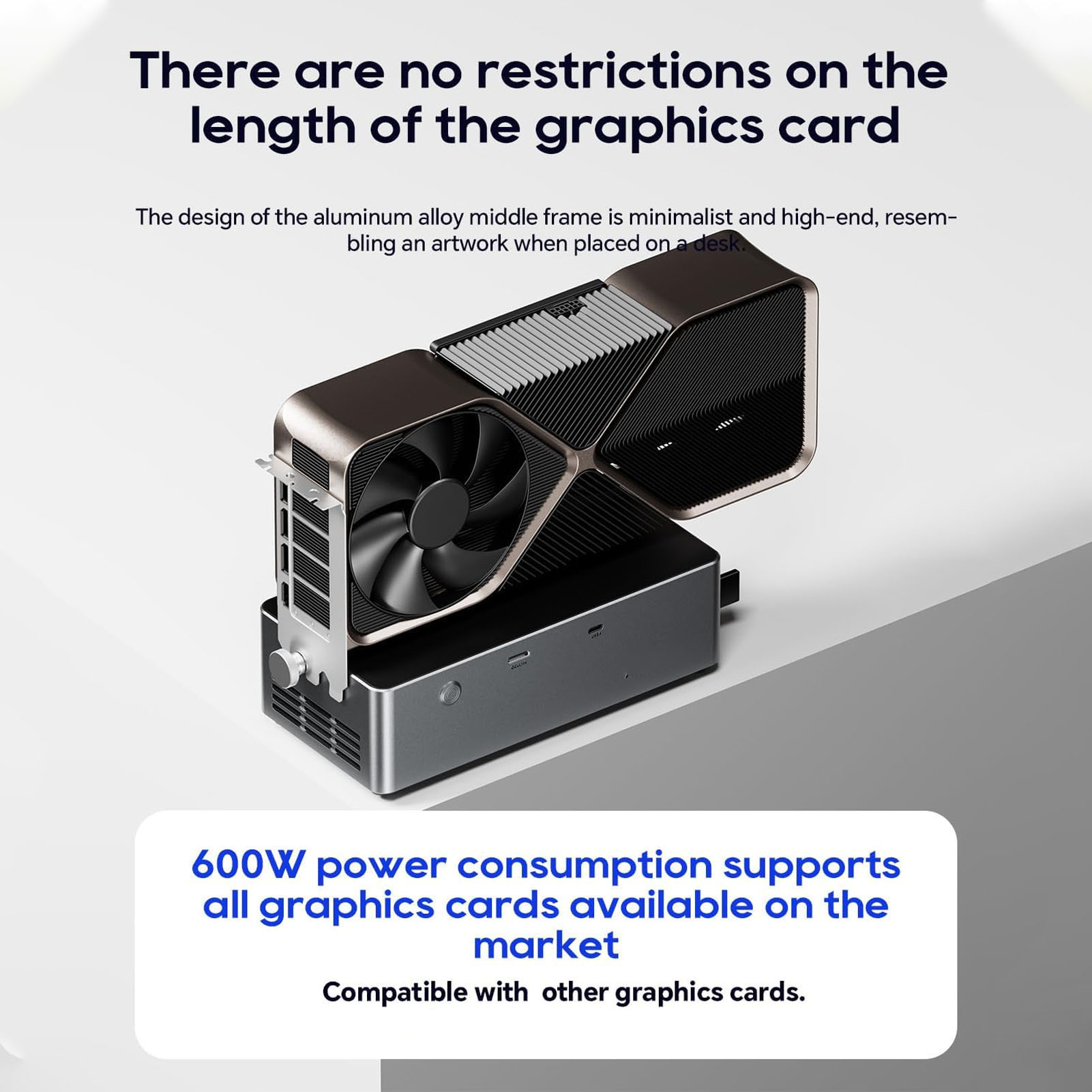 Stasiun Docking EGPU dengan PS - Oculink Gpu Dock Station ulasan dan harga