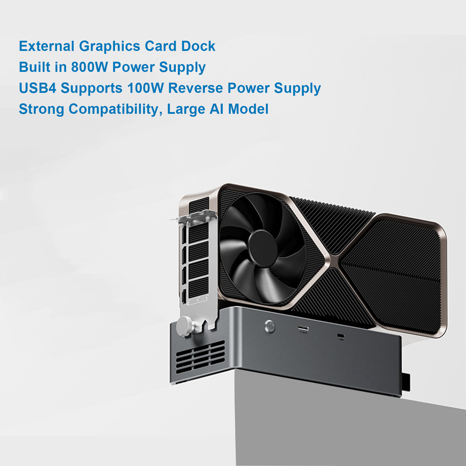 Stasiun Docking EGPU dengan PS - Oculink Gpu Dock Station ulasan dan harga