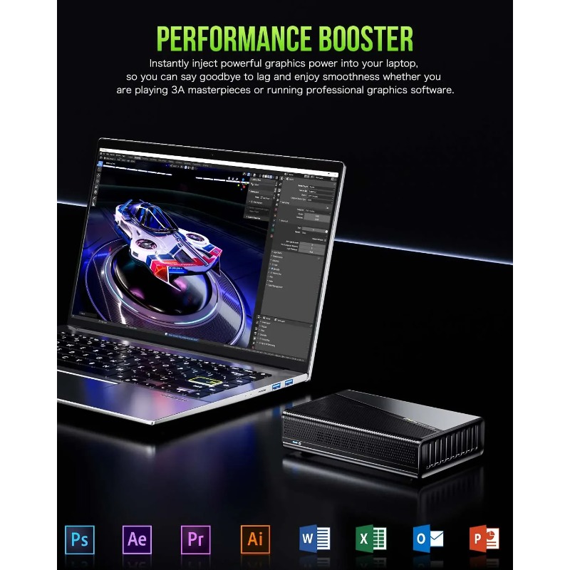 Docking Station GPU Eksternal  - Oculink Gpu Dock Station ulasan dan harga