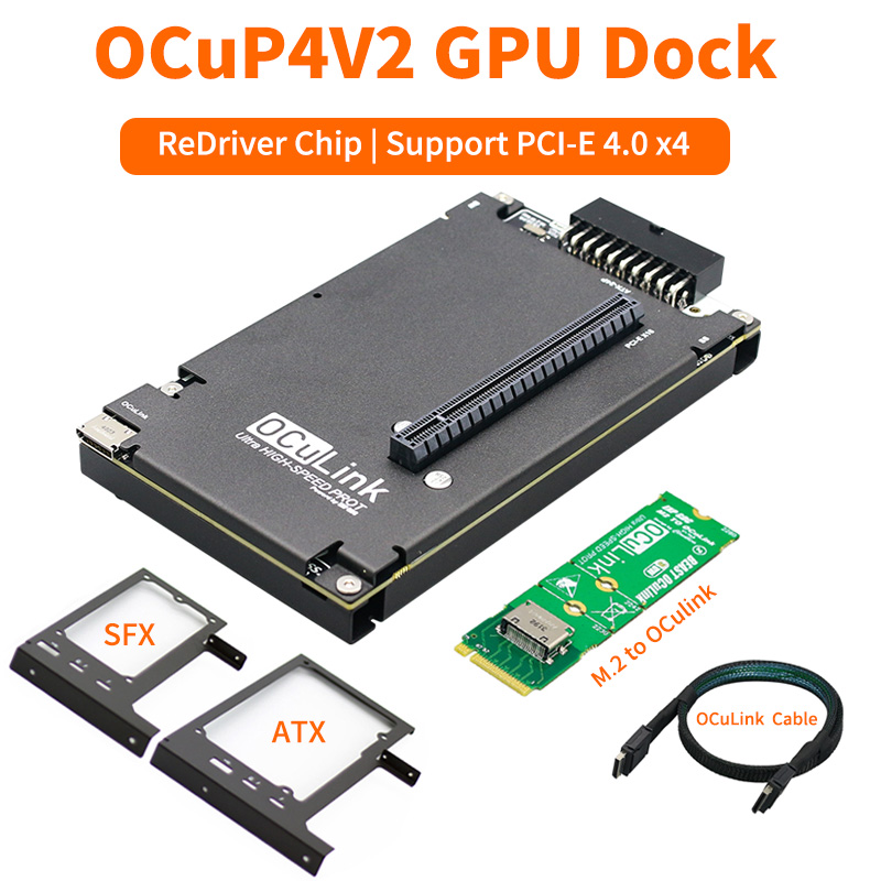 OCuP4V2 OCuLink GPU Dock ReDri - Oculink Gpu Dock Station ulasan dan harga