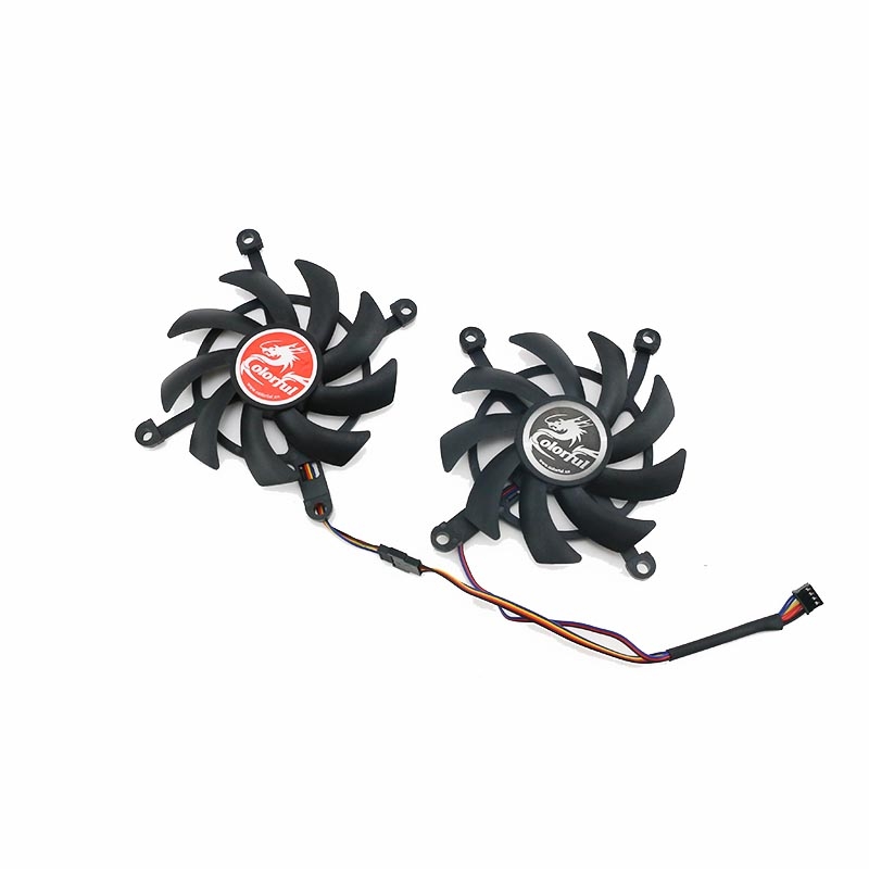 2 buah baru 85MM 4PIN 12V kipa - Rtx 4080 Super 16Gb ulasan dan harga