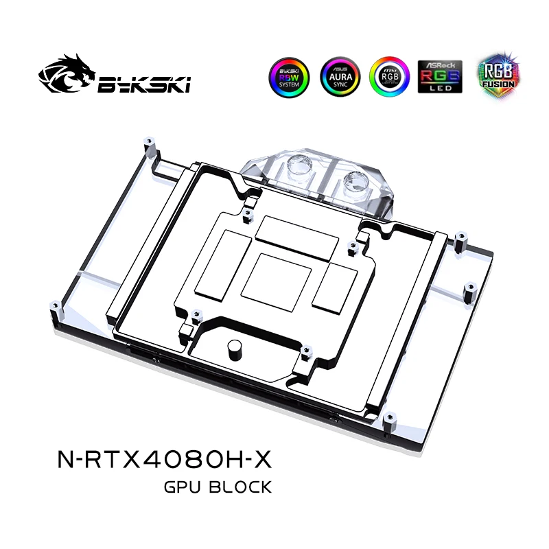 Bykski N-RTX4080H-X Blok GPU D - Rtx 4080 Water Cooling Block ulasan dan harga