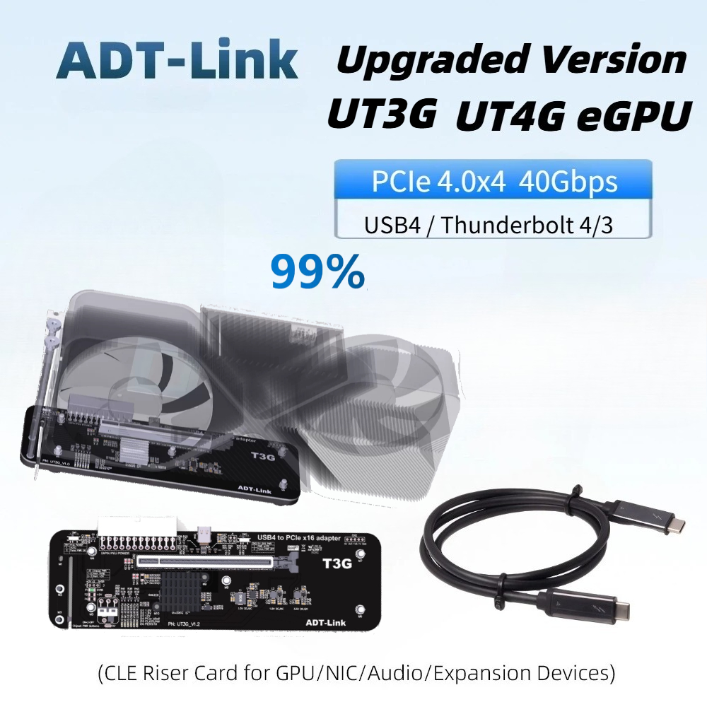 Adaptor Eksternal GPU Dock USB - Gpu External Dock Egpu Thunderbolt 4 ulasan dan harga