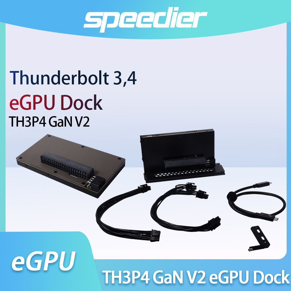 TH3P4 GaN V2 Thunderbolt 3/4 U - Gpu External Dock Egpu Thunderbolt 4 ulasan dan harga