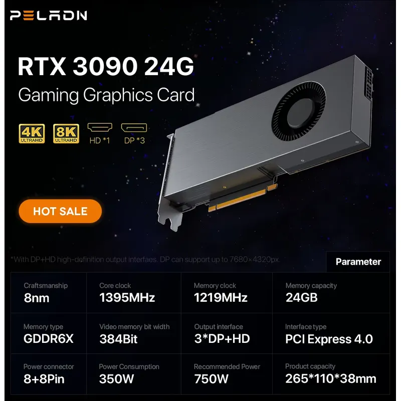 Penjualan Panas Kartu Grafis D - Rtx 3080 Ti 12Gb ulasan dan harga