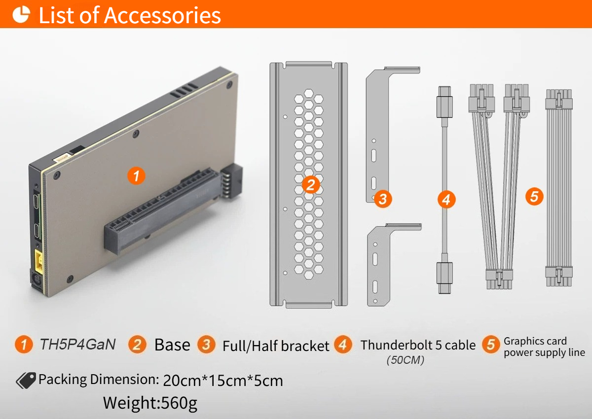 Laptop TH5P4GaN yang telah dit - Gpu External Dock Egpu Thunderbolt 4 ulasan dan harga