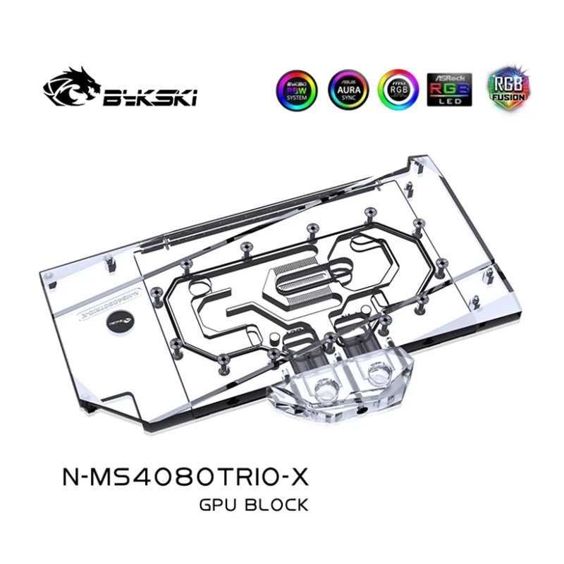Bykski GPU Block untuk Kartu G - Rtx 4080 Water Cooling Block ulasan dan harga