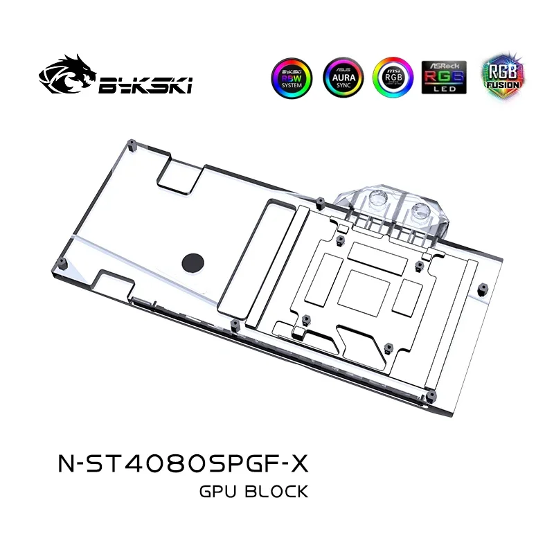 Bykski N-ST4080SPGF-X Blok GPU - Rtx 4080 Super 16Gb ulasan dan harga