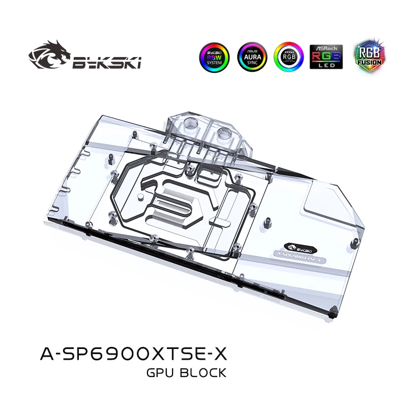 Bykski GPU Water Block untuk S - Rx 6900 Xt 16Gb ulasan dan harga