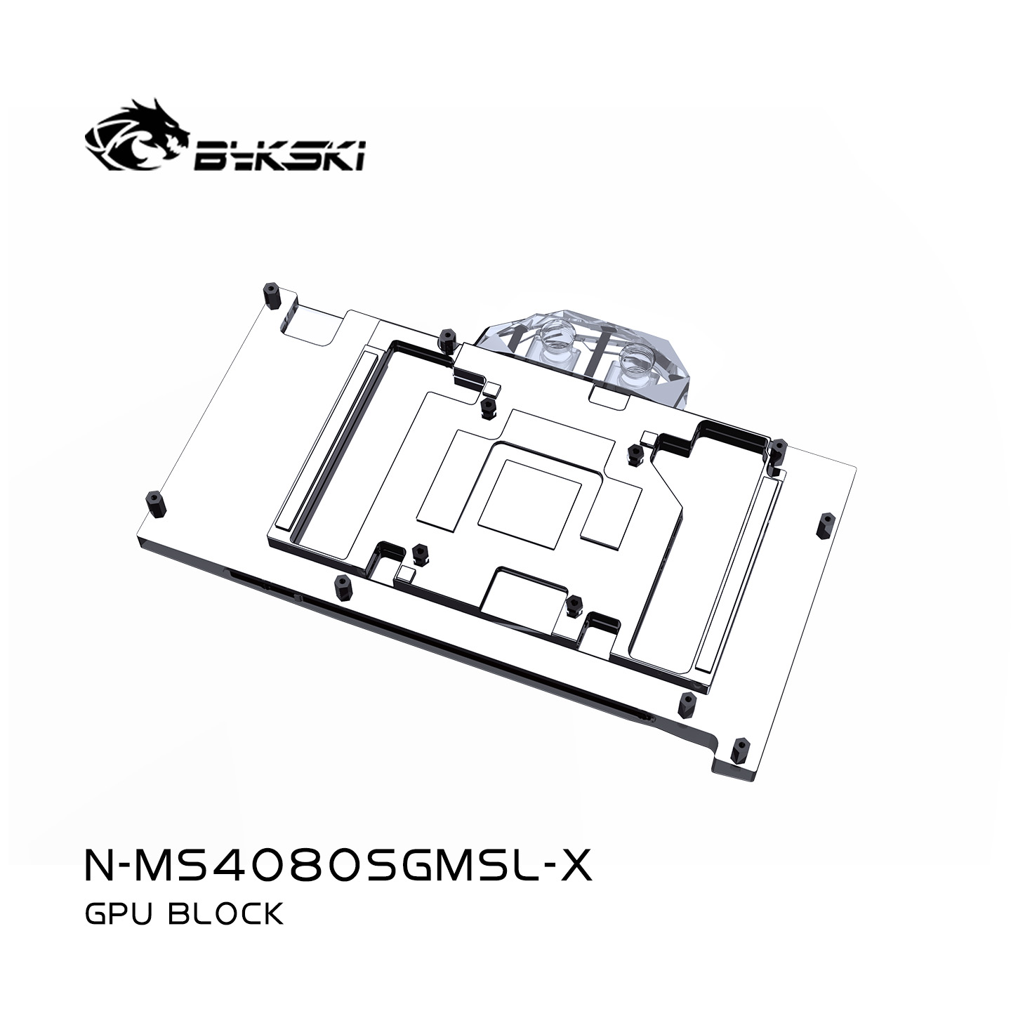 Blok Air Bykski Untuk Kartu Gr - Rtx 4080 Water Cooling Block ulasan dan harga