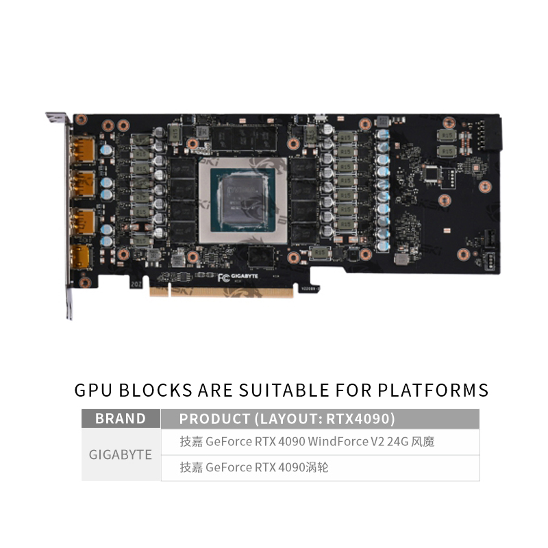Bykski N-GV4090WF-X-V2 Blok GP - Rtx 4090 Water Block Full Cover ulasan dan harga