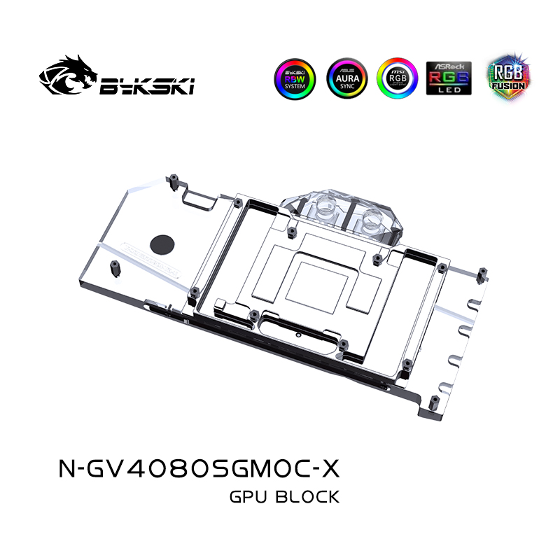 Bykski GPU Block untuk Kartu G - Rtx 4080 Water Cooling Block ulasan dan harga
