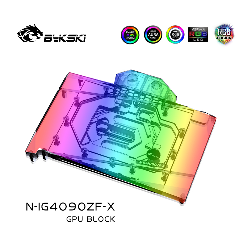 Bykski N-IG4090ZF-X GPU Block  - Rtx 4090 Water Block Full Cover ulasan dan harga
